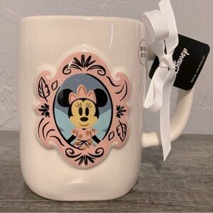 Rae Dunn + Disney Minnie Mouse White Mug